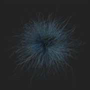 funky hair test with new particles