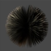 hair render test with curves