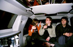 Taking a tongue-in-cheek limo ride through Amsterdam to the after party